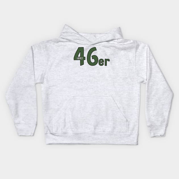 Adirondack 46er Kids Hoodie by Designs by Dro